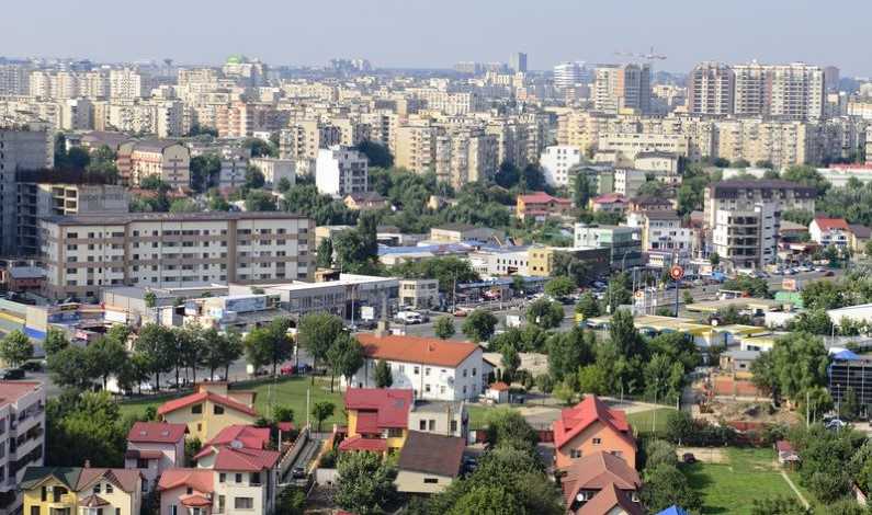 Vedere panoramică a Bucureștiului