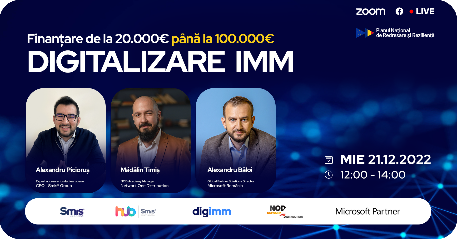 NOD & Microsoft susțin antreprenorii români pentru digitalizare