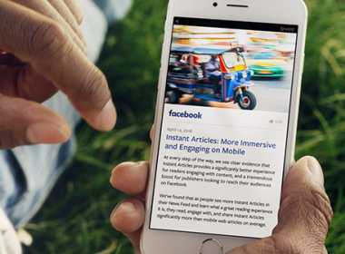 Facebook anunta Instant Articles pentru toti publisherii si o noua unealta pentru dezvoltarea de aplicatii
