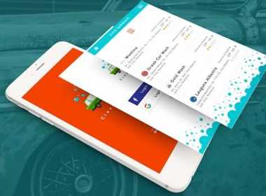 Un startup din Cluj a lansat o aplicatie care permite programarea masinilor la spalatoriile auto