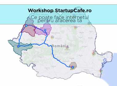 Workshop Startupcafe. Mini-tour pentru antreprenori: venim in Oradea, Timisoara, Cluj!