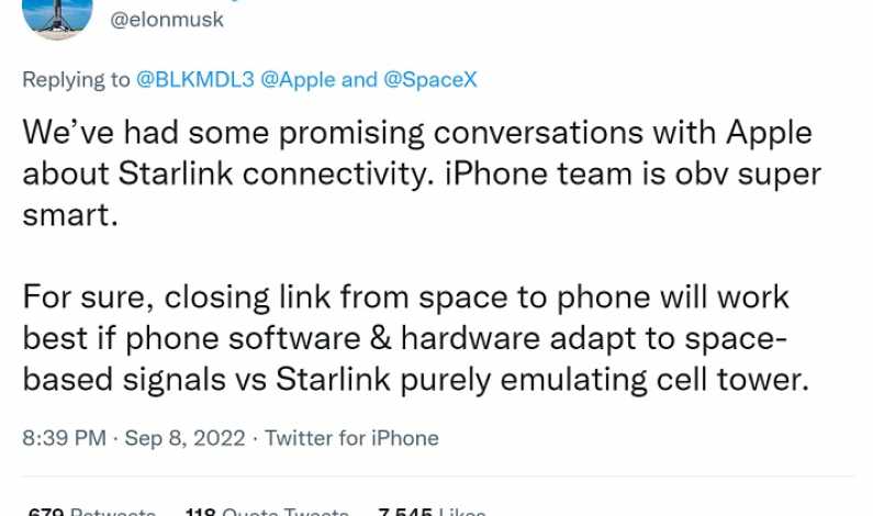 postare-Twitter-Elon-Musk-Apple-sateliti-captura-ecran