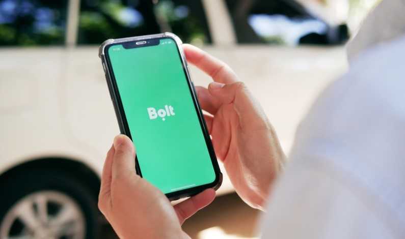Aplicația Bolt pe iPhone