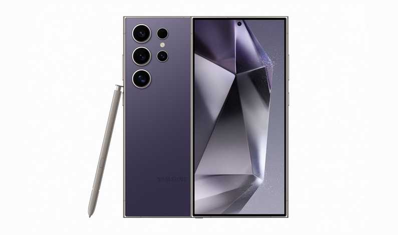 Samsung Galaxy S24 Ultra, în culoarea Titanium Violet