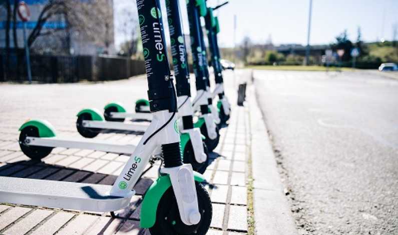 Represent Money rubber Staple Trotinetele electrice Lime vor putea fi închiriate din aplicația Uber