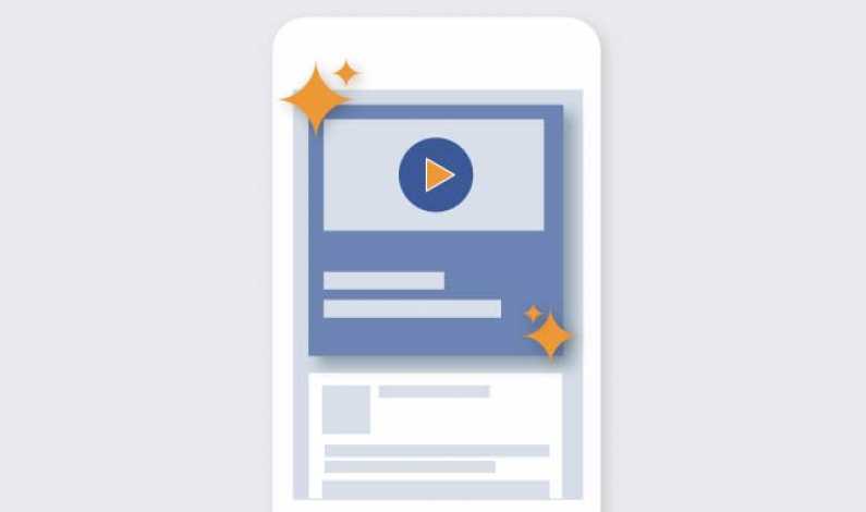 Recomandarile Facebook pentru companiile care ruleaza reclame video