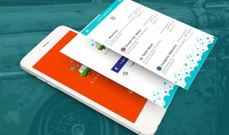 Un startup din Cluj a lansat o aplicatie care permite programarea masinilor la spalatoriile auto