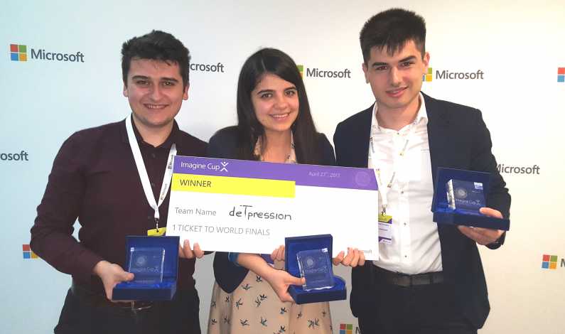 Trei studenti de la Politehnica din Bucuresti participa in SUA la finala celui mai mare concurs de inovatie Microsoft