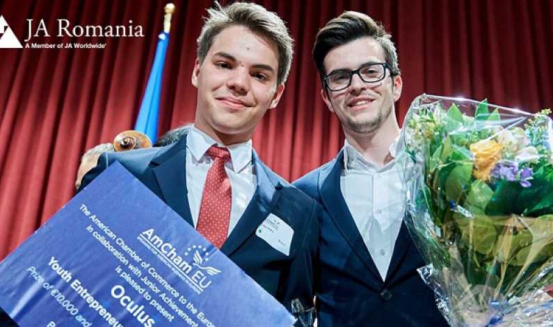 Startup-ul romanesc Oculus a castigat competitia AmCham EU Youth Entrepreneurship Award 2017
